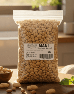 MANI REPELADO TOSTADO NATURAL 5 KG