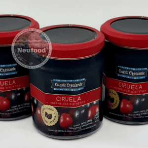 MERMELADAS DE CIRUELA 280 GRS CON STEVIA