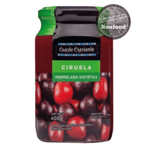 MERMELADA CIRUELA LIGHT 400 GRS CUARTO CRECIENTE