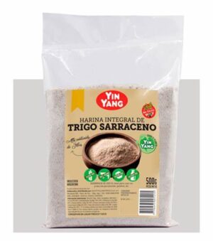 HARINA DE TRIGO SARRACENO 500 GRS. SIN TACC YIN YANG