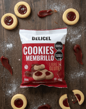 COOKIES  DE MEMBRILLO SIN TACC - DELICEL