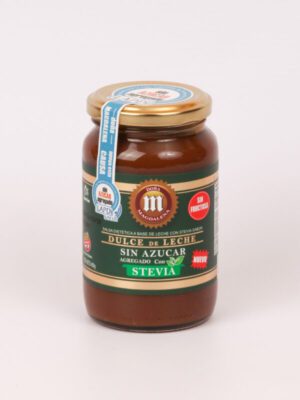 DULCE DE LECHE SIN FRUCTOSA CON STEVIA 400 GRS