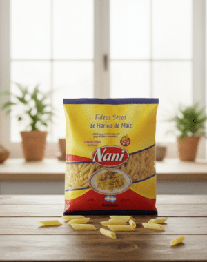 FIDEOS DE HARINA DE MAIZ MOSTACHOL 350 GRS.