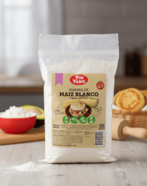 HARINA PARA AREPAS 500 GRS YIN YANG