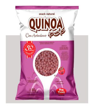 QUINOA POP CON ARANDANOS 80 GRS. SIN TACC