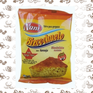 PREMEZCLA PARA BIZCOCHUELO NARANJA 300 GRS - SIN TACC - NANI
