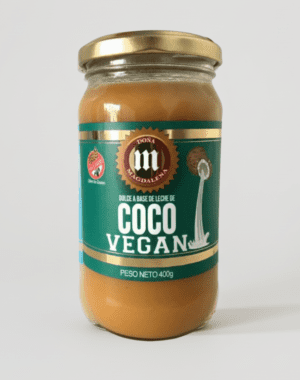 DULCE DE LECHE DE COCO VEGANO CON AZUCAR 360 GRS - DOÑA MAGDALENA