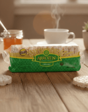 CUADRADOS  DE ARROZ INTEGRAL SIN  SAL 95 GRS  ARROZEN