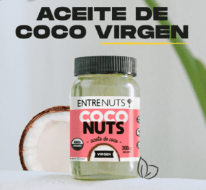 ACEITE DE COCO VIRGEN 360 CC SIN TACC ENTRE NUTS