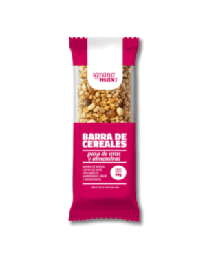 BARRA DE CEREAL FRUTOS Y PASAS
