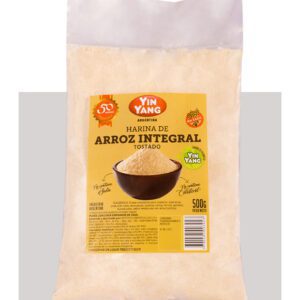 HARINA DE ARROZ INTEGRAL TOSTADO 500 GRS