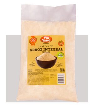 HARINA DE ARROZ INTEGRAL TOSTADO 500 GRS