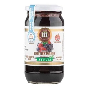 MERMELADA DE FRUTOS ROJOS CON STEVIA 400 GRS DOÑA MAGDALENA
