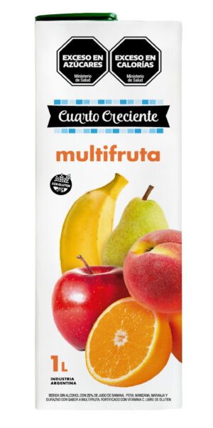 JUGO BRIK MULTIFRUTA 1LTS SIN TACC - CUARTO CRECIENTE