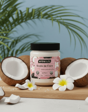 ACEITE DE COCO VIRGEN X 200 CC ORGANICO - ENTRE NUTS
