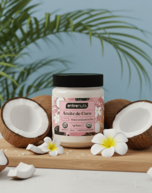 ACEITE DE COCO VIRGEN 200 CC SIN TACC ENTRENUTS