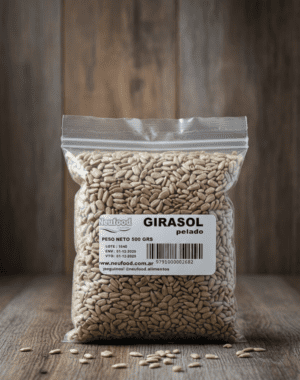 GIRASOL PELADO PEPA GRANDE PREMIUM  500 GRS