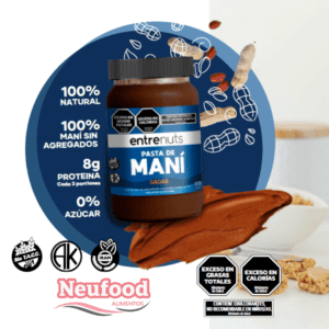 PASTA DE MANI CACAO 370 GRS ENTRE NUTS