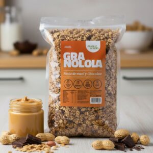 GRANOLA PASTA DE MANI Y CHOCOLATE KG. GRANOMAX