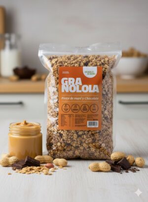 GRANOLA PASTA DE MANI Y CHOCOLATE KG. GRANOMAX