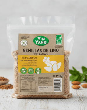 LINO DORADO ORGANICO 250 GRS - YIN YANG