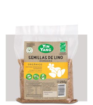 LINO DORADO ORGANICO 250 GRS