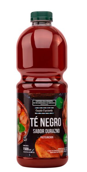 TE NEGRO SABOR DURAZNO 1,5 LT.