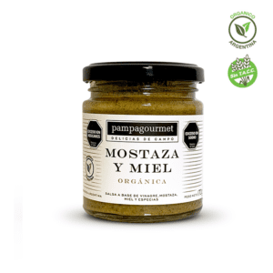 MOSTAZA Y MIEL ORGANICA 170 GRS PAMPA GOURMET