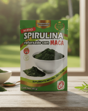 SPIRULINA EN POLVO 70 GRS - LUCVER