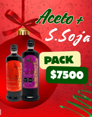 PACK 1 SALSA DE SOJA + 1 ACETO - EL GRAN JUICIO