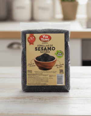 SESAMO NEGRO 100 GRS - SIN TACC - YIN YANG