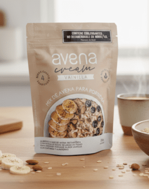 AVENA CREAM VAINILLA 200 GRS - ONE TWO FIT