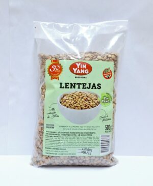 LENTEJA 500 GRS SIN TACC YINYANG
