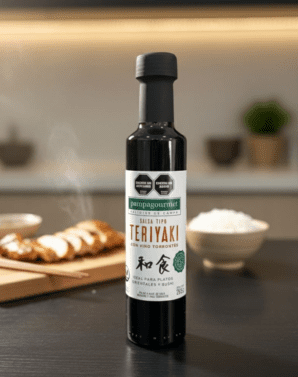 SALSA TERIYAKI CON VINO TORRONTÉS 285 GRS - PAMPAGOURMET