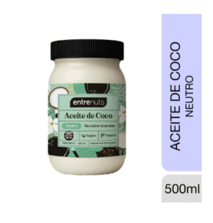 ACEITE DE COCO NEUTRO 500 CC ENTRENUTS