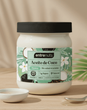 ACEITE DE COCO NEUTRO 1000 CC SIN TACC ENTRENUTS