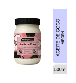 ACEITE DE COCO VIRGEN 500 CC SIN TACC ENTRENUTS