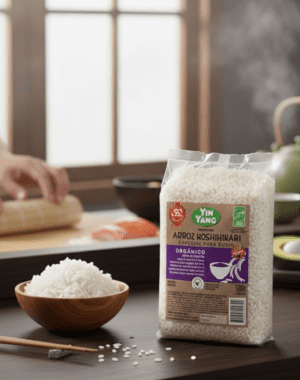 ARROZ KOSHIHIKARI 500 GRS ORGANICO - YINYANG