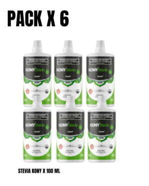 ESTEVIA LIQUIDA 100ML PACK X 12 u. - KONY - SIN TACC