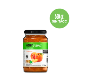 MERMELADA DURAZNO X 360GR CON STEVIA - KONY