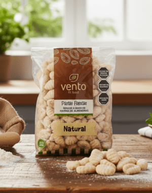 ÑOQUIS KETO NATURAL CON HARINA DE ALMENDRA 500 GRS - VENTOFIT