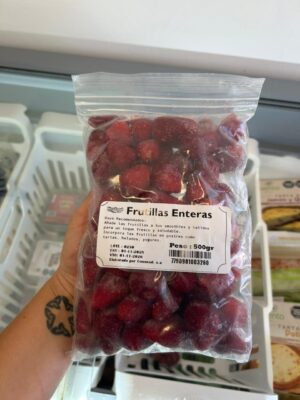 FRUTILLAS CONGELADAS - 500grs