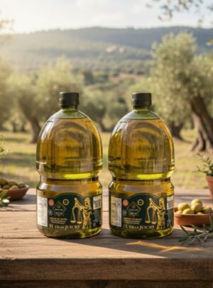 ACEITE DE OLIVA EXTRA VIRGEN PACK X 2 BIDONES DE 2LTS EL GRAN JUICIO