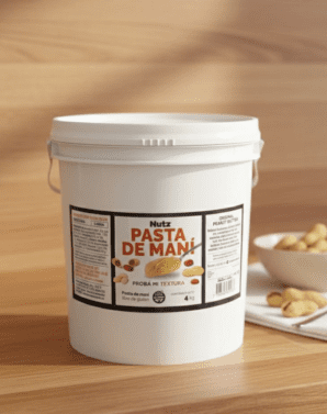 PASTA DE MANI NATURAL 4 KG - SIN TACC - SIN AZÚCAR - NUTZ