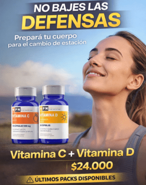 PACK DEFENSAS : VITAMINA C + VITAMINA D