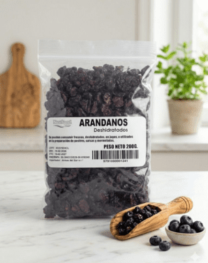 arandanos rojos deshidratados