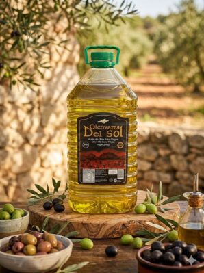 ACEITE DE OLIVA EXTRA VIRGEN 5 LTS - OLEOVARES DEL SOL