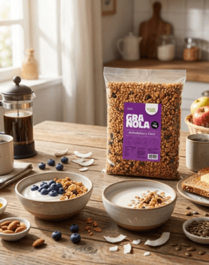GRANOLA ARANDANOS & COCO 1 KG - GRANOMAX
