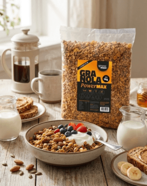GRANOLA  POWERMAX  PROTEIN 1 KG - GRANOMAX