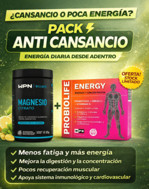 MAGNESIO WPN + PROBIO LIFE CARDIO